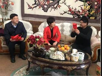 春節(jié)前夕酒泉市國資委領導看望慰問敦煌種業(yè)老干部老黨員、困難職工