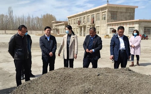 黨委書記、董事長劉興斌到金塔縣調(diào)研